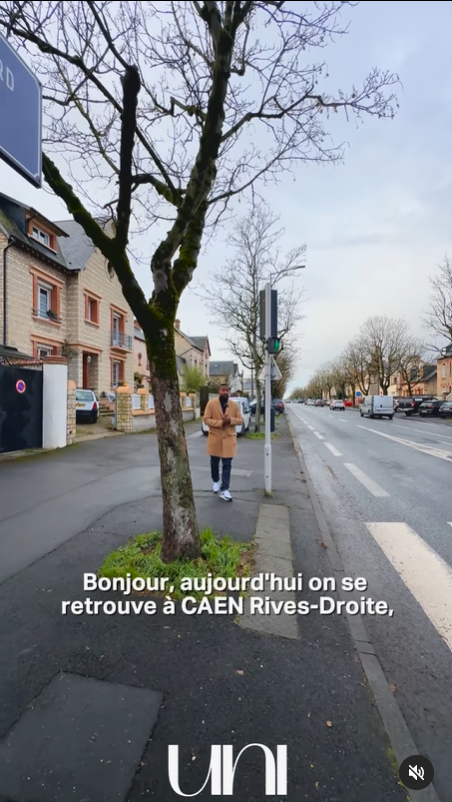 Appartement T2 de 49.30 m2 loi carrez, en plein coeur de Caen !