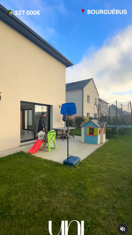 Magnifique maison T5 de 117 m2 sur 310m2 de terrain, située à 15 minutes de CAEN.