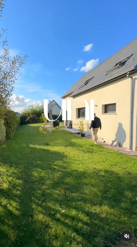  Sublime maison T6 de 133 m² sur terrain de 644 m² à 15 mn de Caen et 10 mn de la mer !