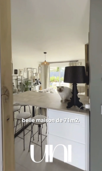 Maison T3 de 71 m2 sur terrain de 157 m2, à deux pas de la mer !