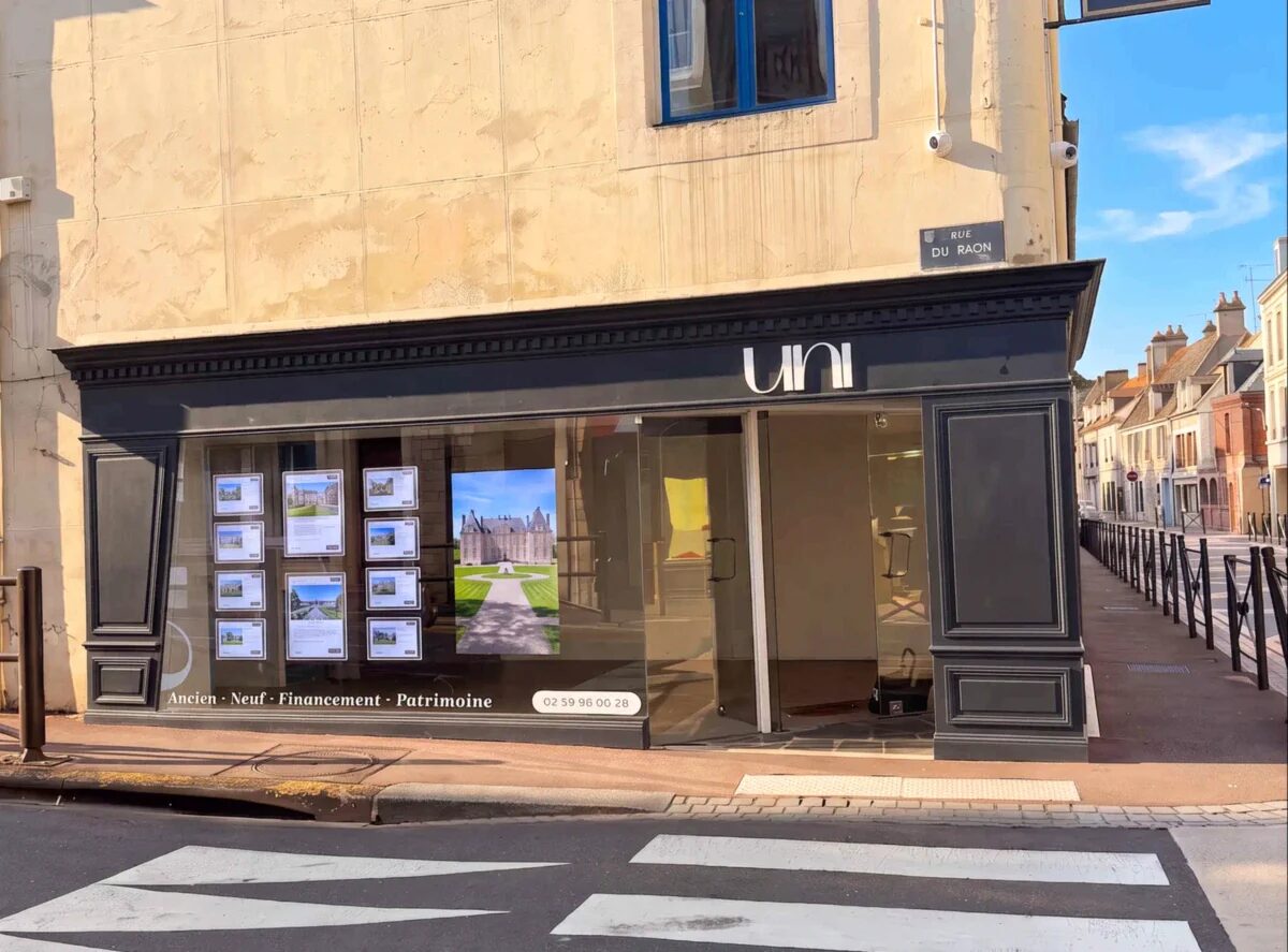 Future agence Uni Immobilier au Pays d'Auge