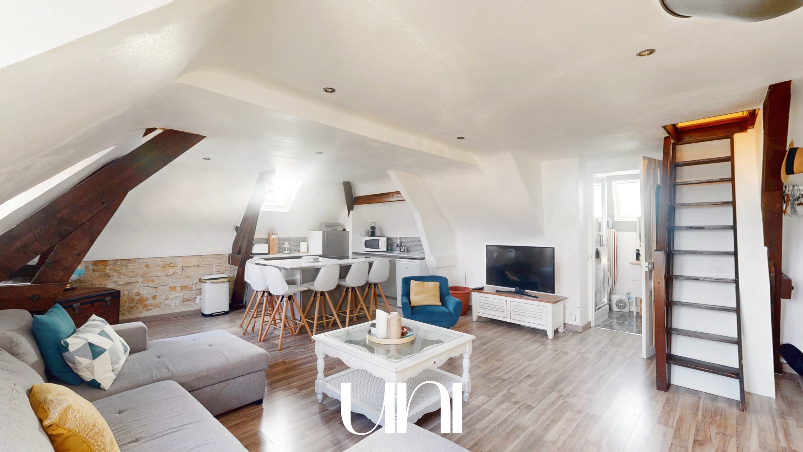 Studio de 32,9 m2 à Saint-Aubin-Sur-Mer
