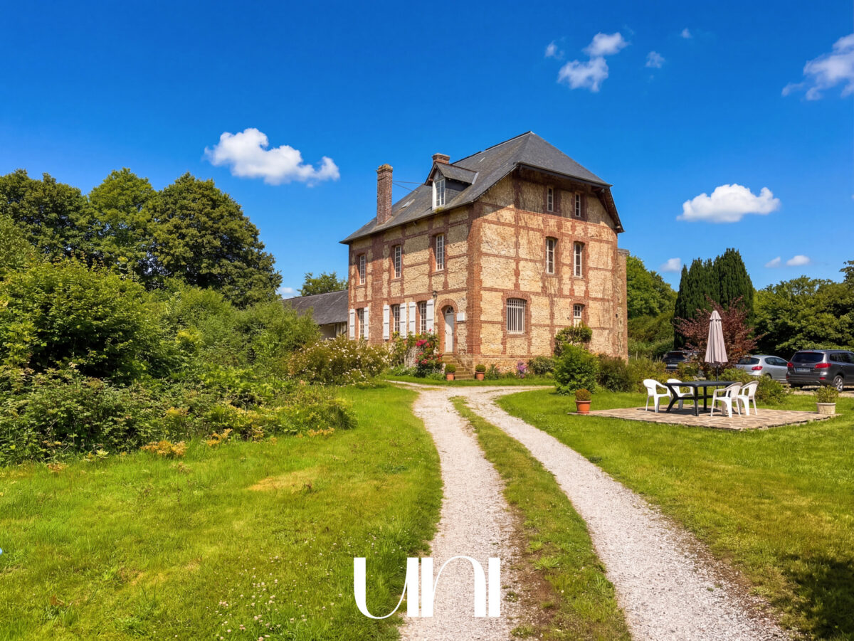 Manoir T10 de 322m2 sur les Hauteurs de Deauville-Honfleur