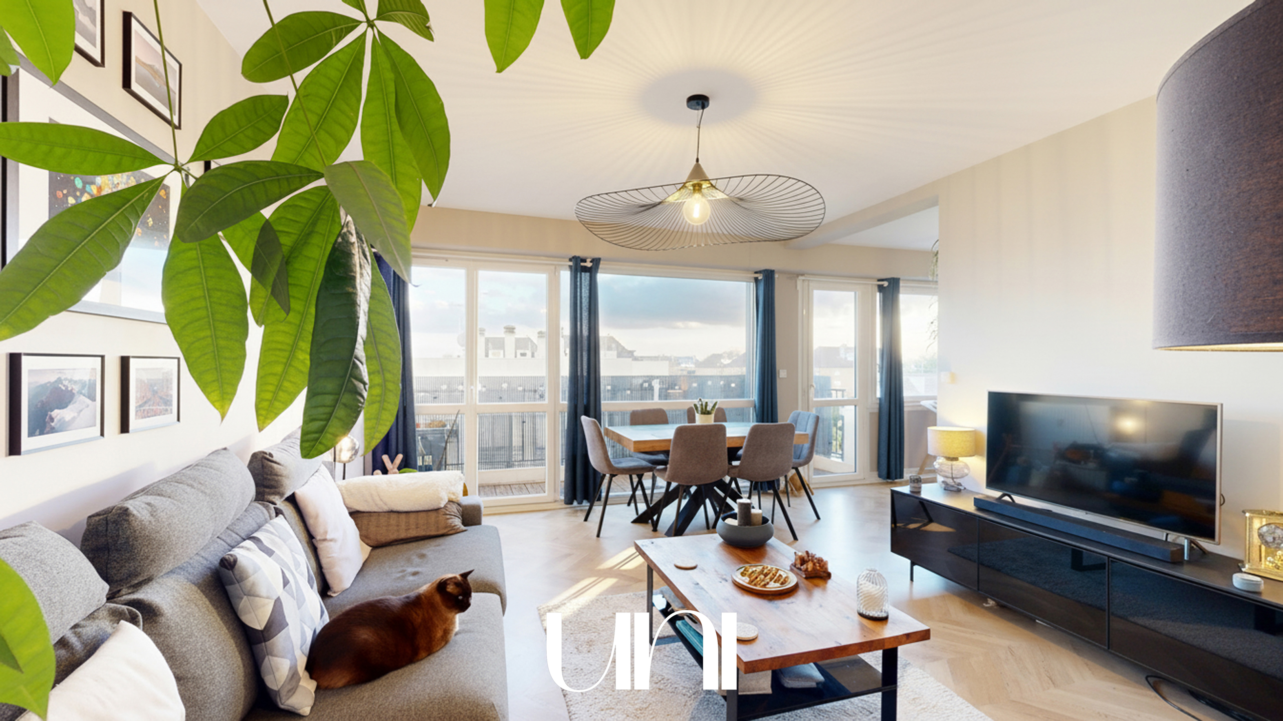 Bel appartement de 76 m2 avec balcon - Caen