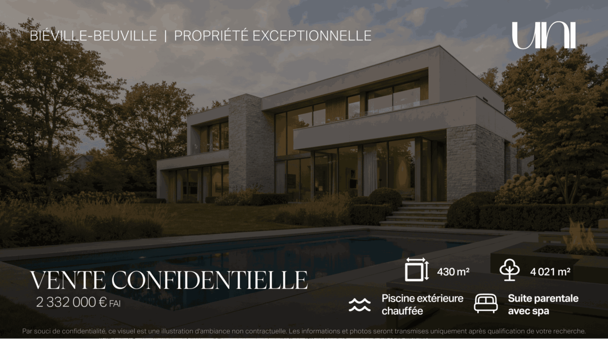 Maison Off-Market de 430 m² - BIEVILLE BEUVILLE