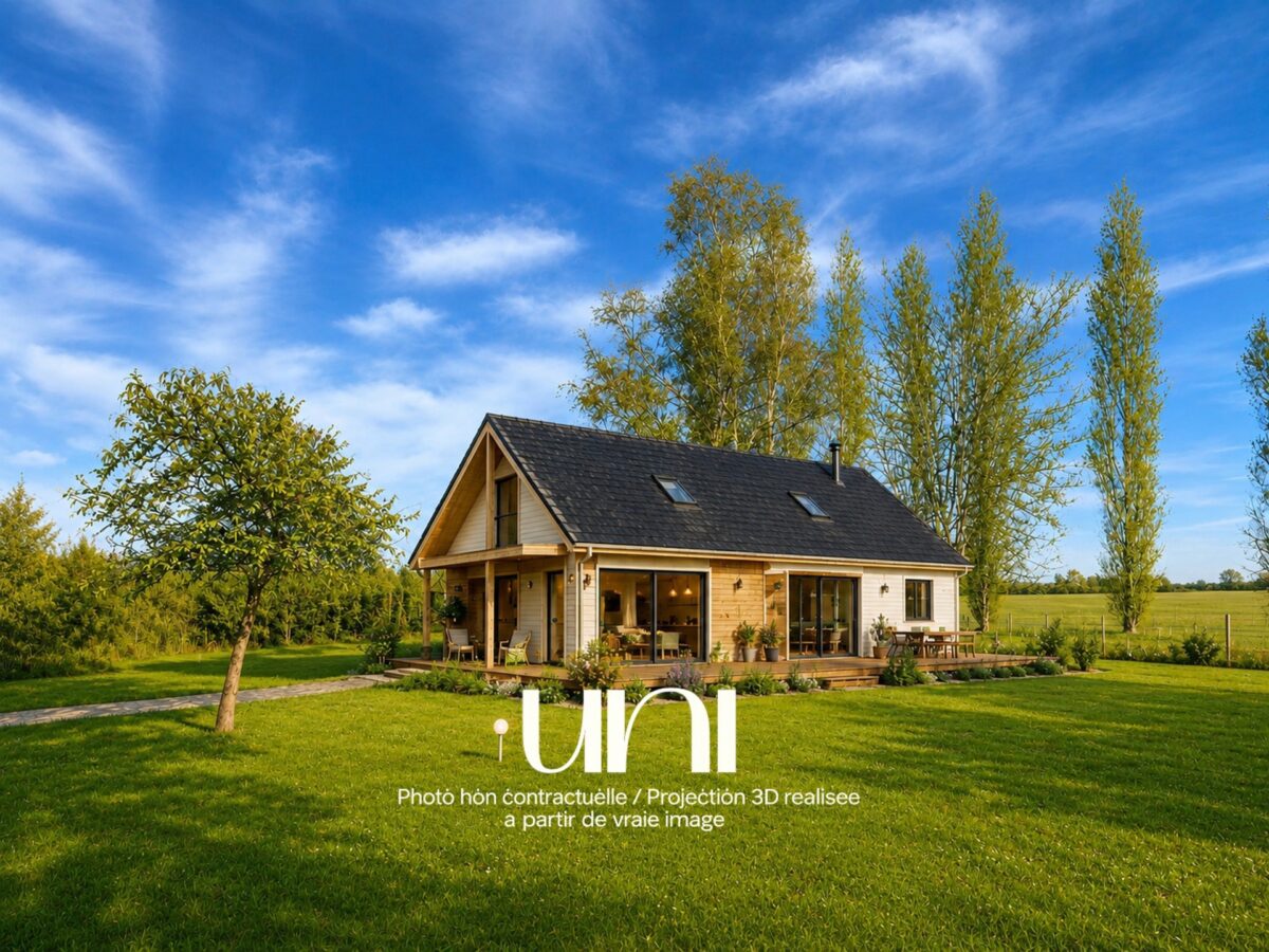 Terrain constructible - 861m2 - Damblainville