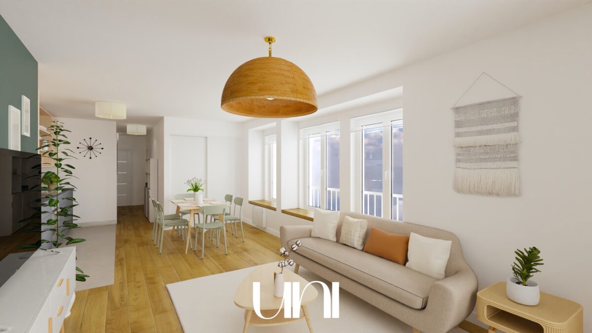 Appartement T4 106,13m² - Lot 11 - GAMBETTA