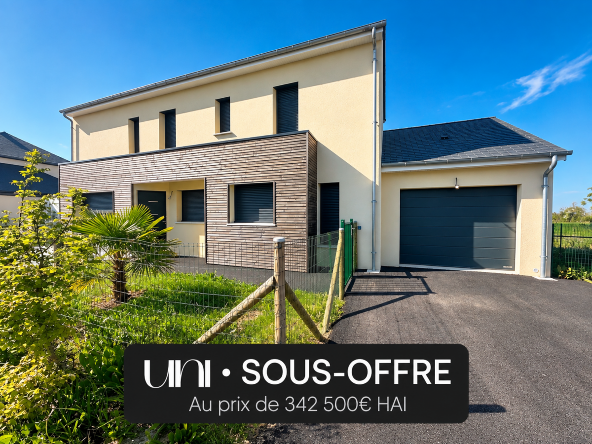Maison T6 de 118 m2 sur Terrain de 348 m2 - BAYEUX