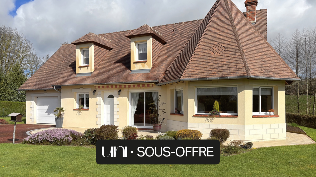 Maison 6 pièces 138M2 avec vie de plain pied et grand terrain - Dozulé