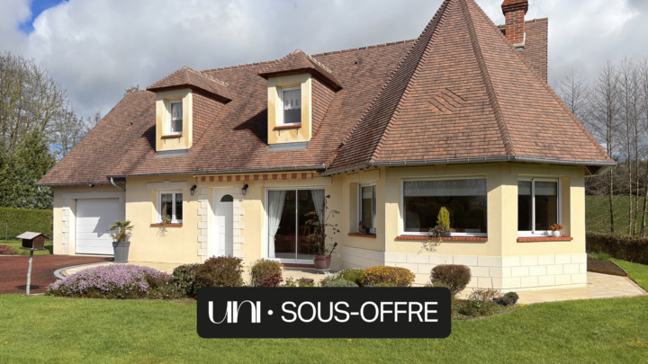 Maison 6 pièces 138M2 avec vie de plain pied et grand terrain - Dozulé
