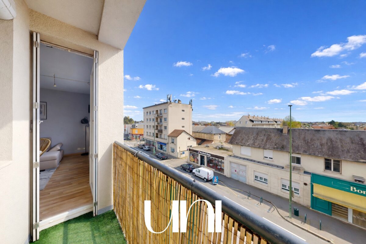 Appartement 3 pièces de 58,52 m2 avec balcon - Caen rive droite
