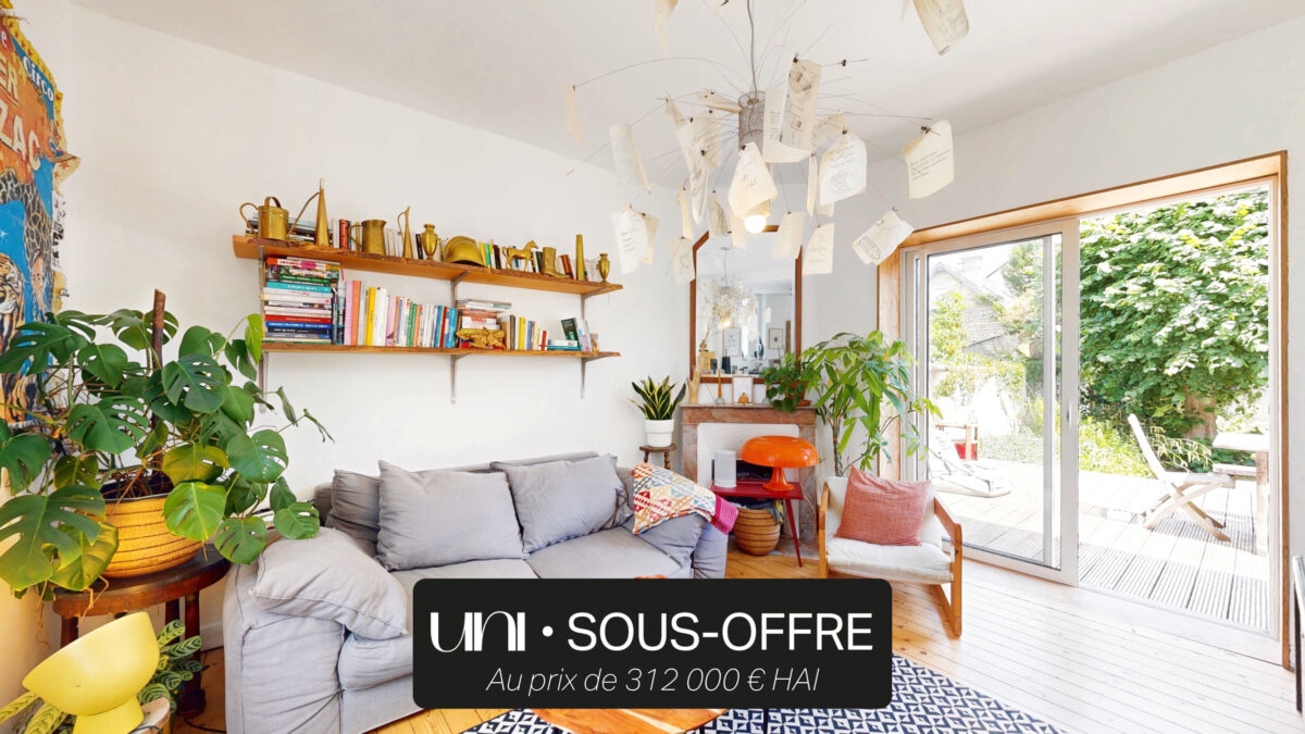 Maison 3 pièces de 85 m2 avec jardin - Caen Vaucelles