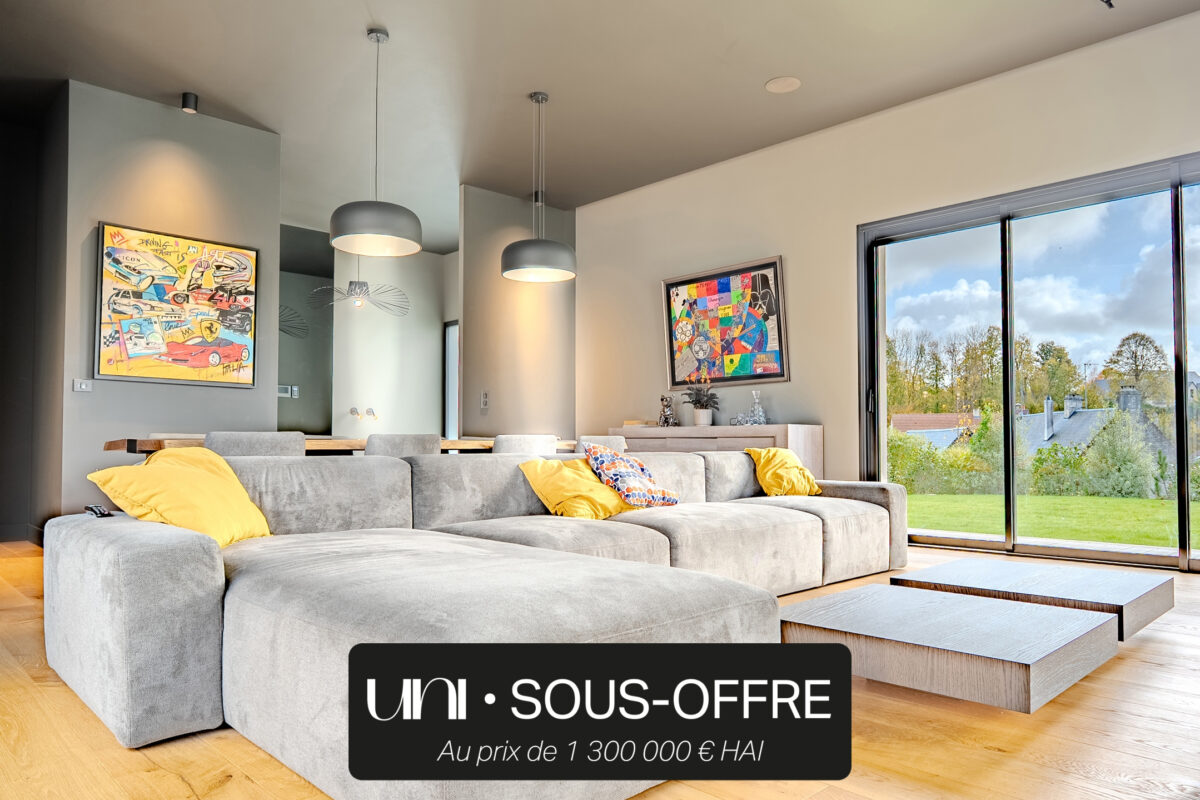 Maison T6 de 300 m² sur terrain de 1200 m² - BIEVILLE BEUVILLE