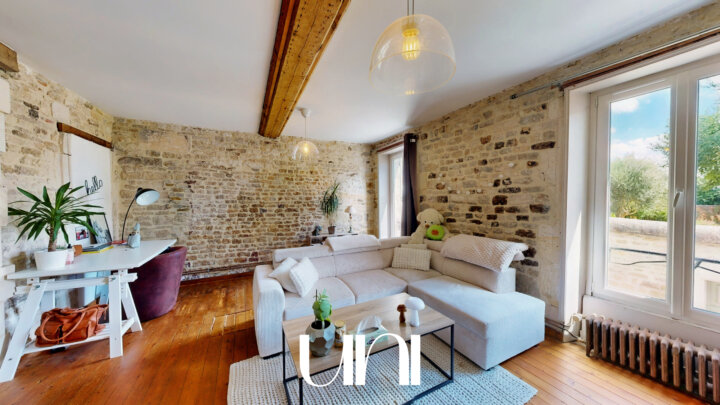 Appartement 2 pièces de 44m2  avec cave