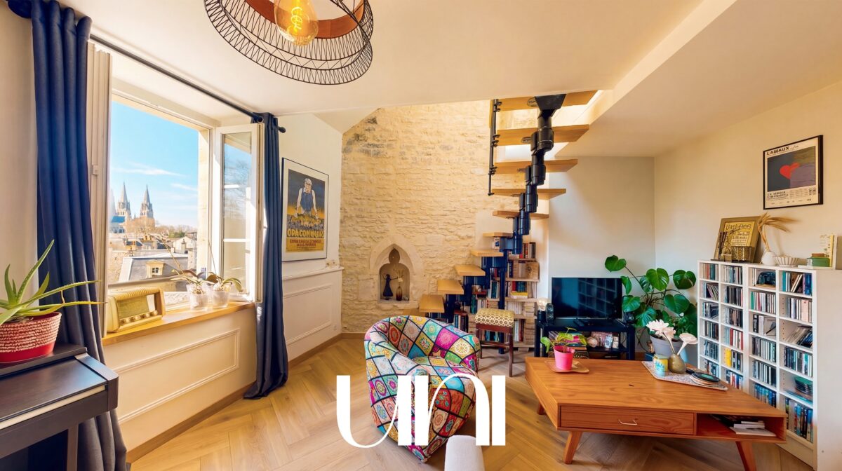 Appartement T3 de 54 m2 Bayeux hyper centre