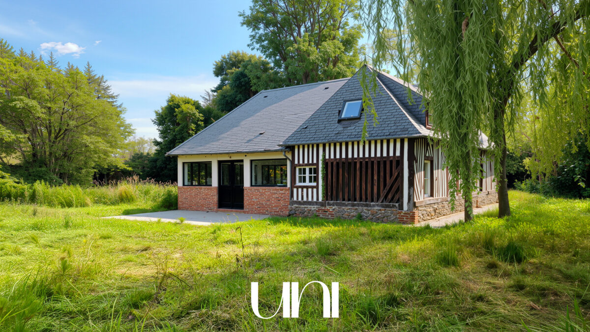 Maison T5 en colombage de 120m² avec sa dépendance