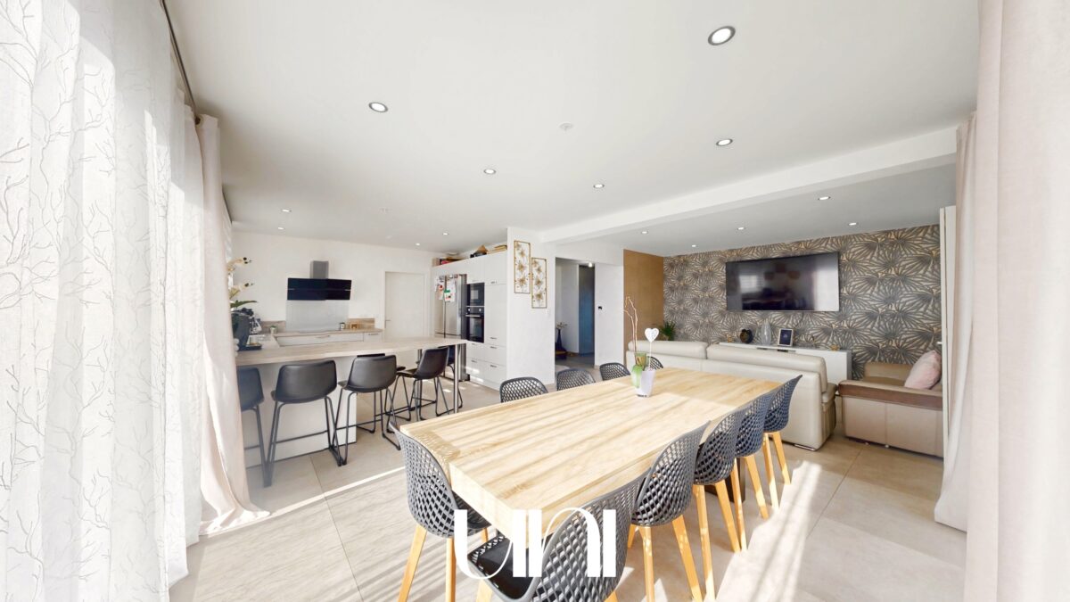 Maison neuve T6 de 164m² sur un terrain de 489 m²