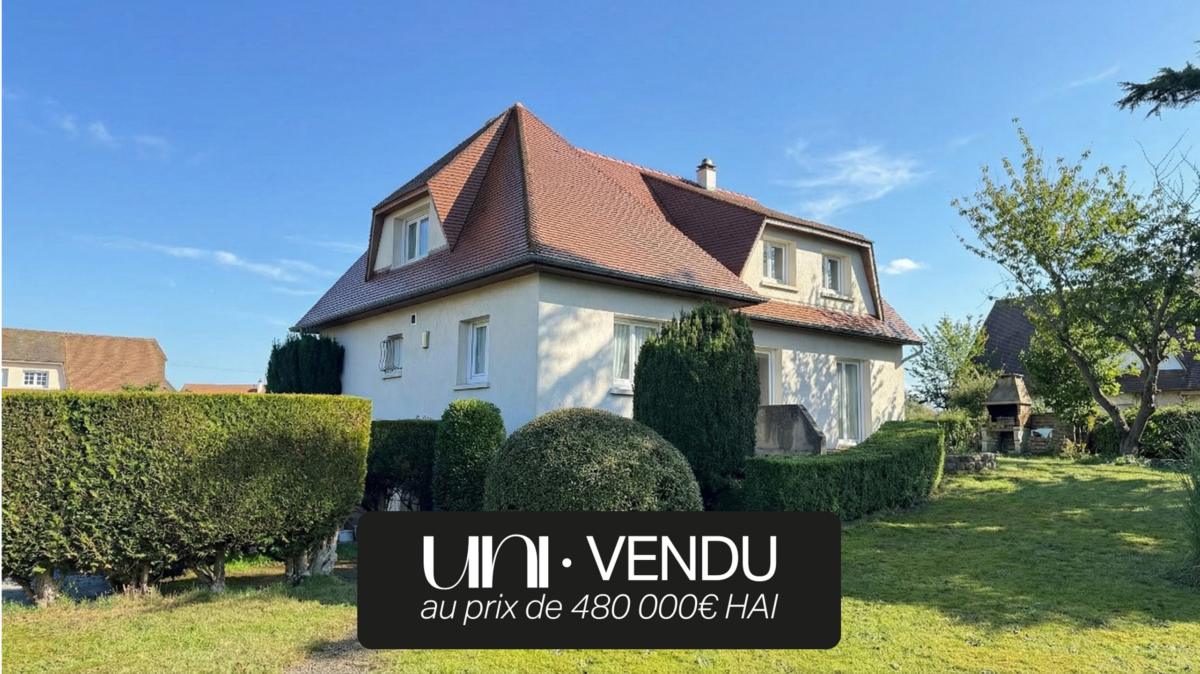 Maison T6 de 167 m² sur une parcelle de 1400m² à Cairon