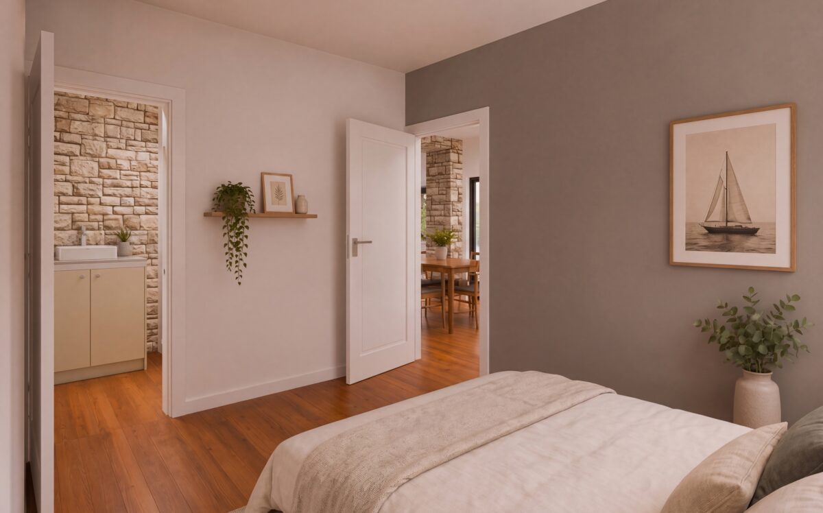 Appartement 2 pièces de 43,06 m2 - Hermanville-sur-Mer
