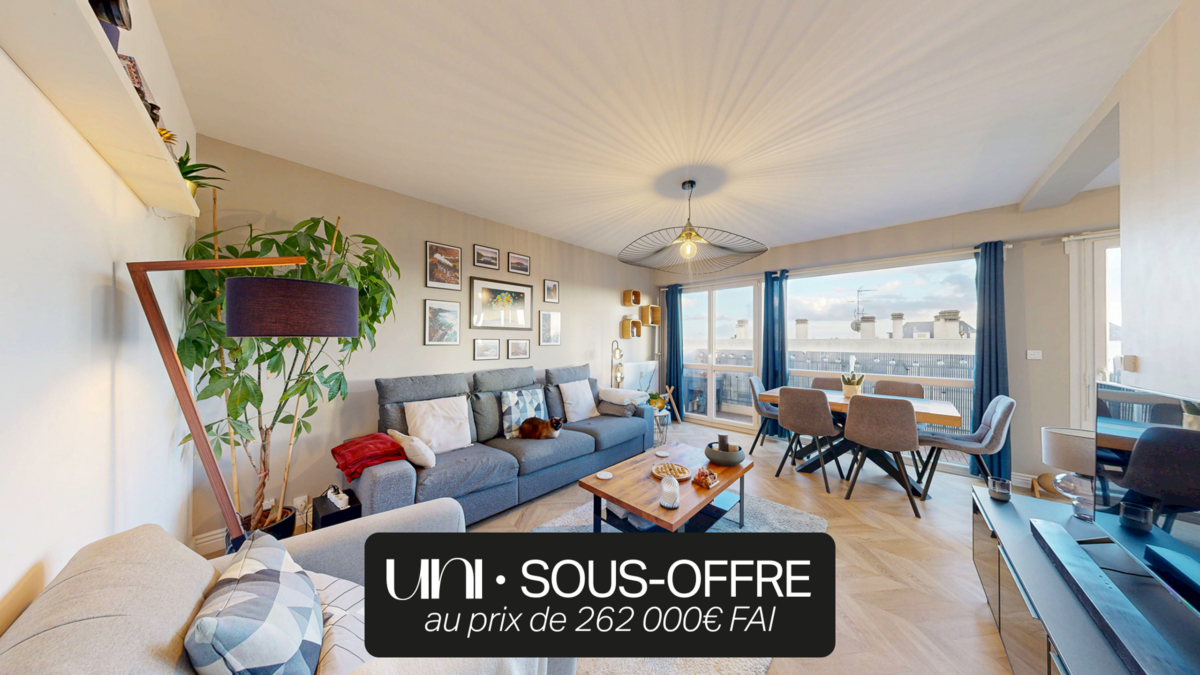 Bel appartement de 76 m2 avec balcon - Caen