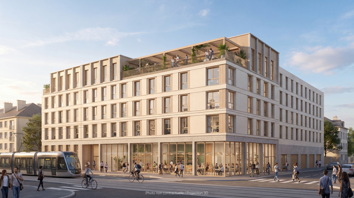 Studio 19.5 m² - Résidence étudiante Poincaré - Caen