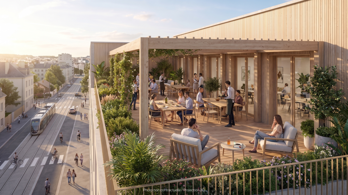 Studio 19.5 m² - Résidence étudiante Poincaré - Caen