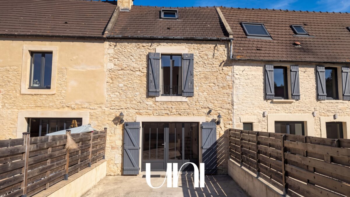Maison 3 pièces de 60 m2 avec jardin de 80 m2