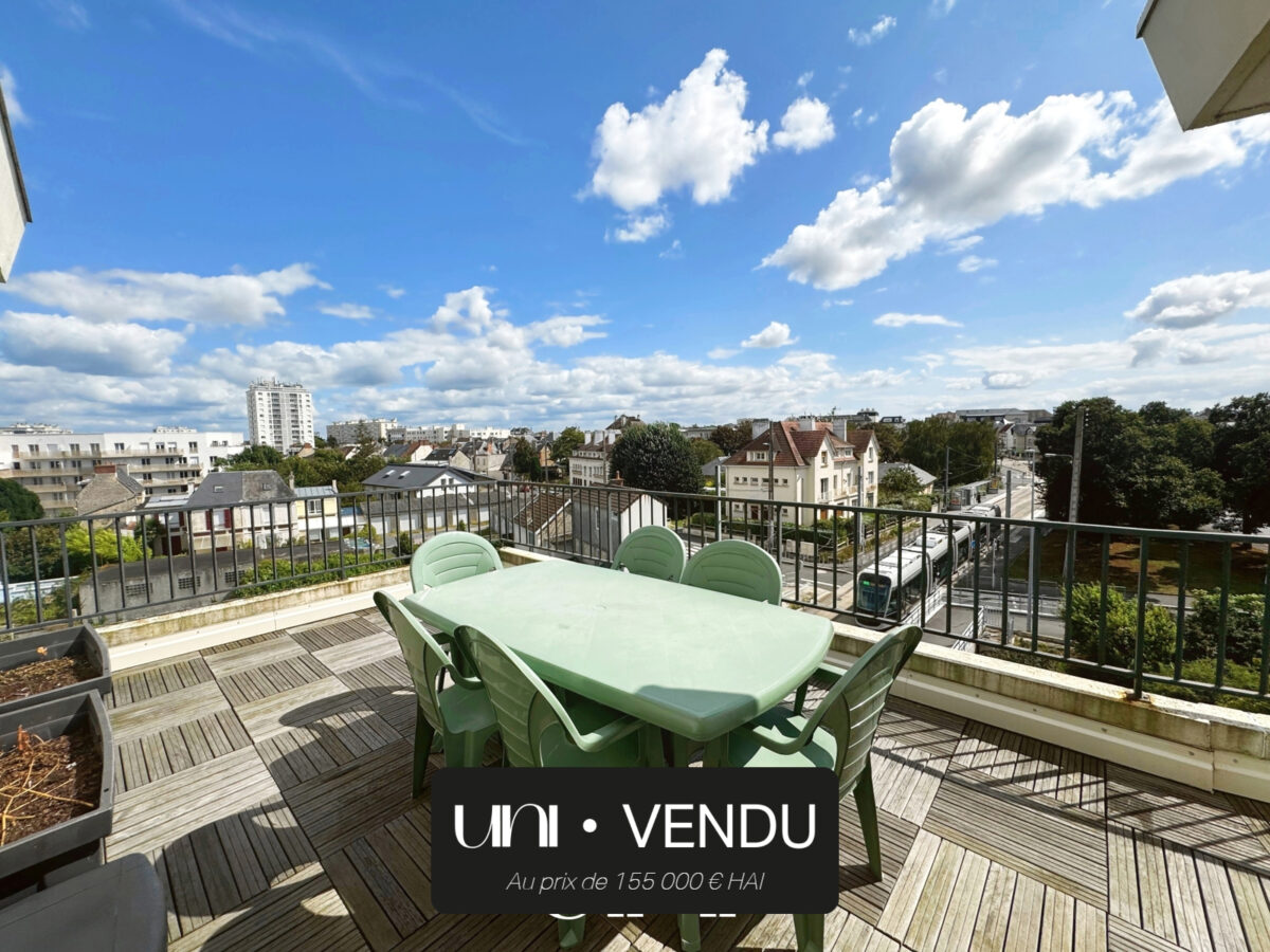 Appartement T2 de 49.30 m2 - CAEN