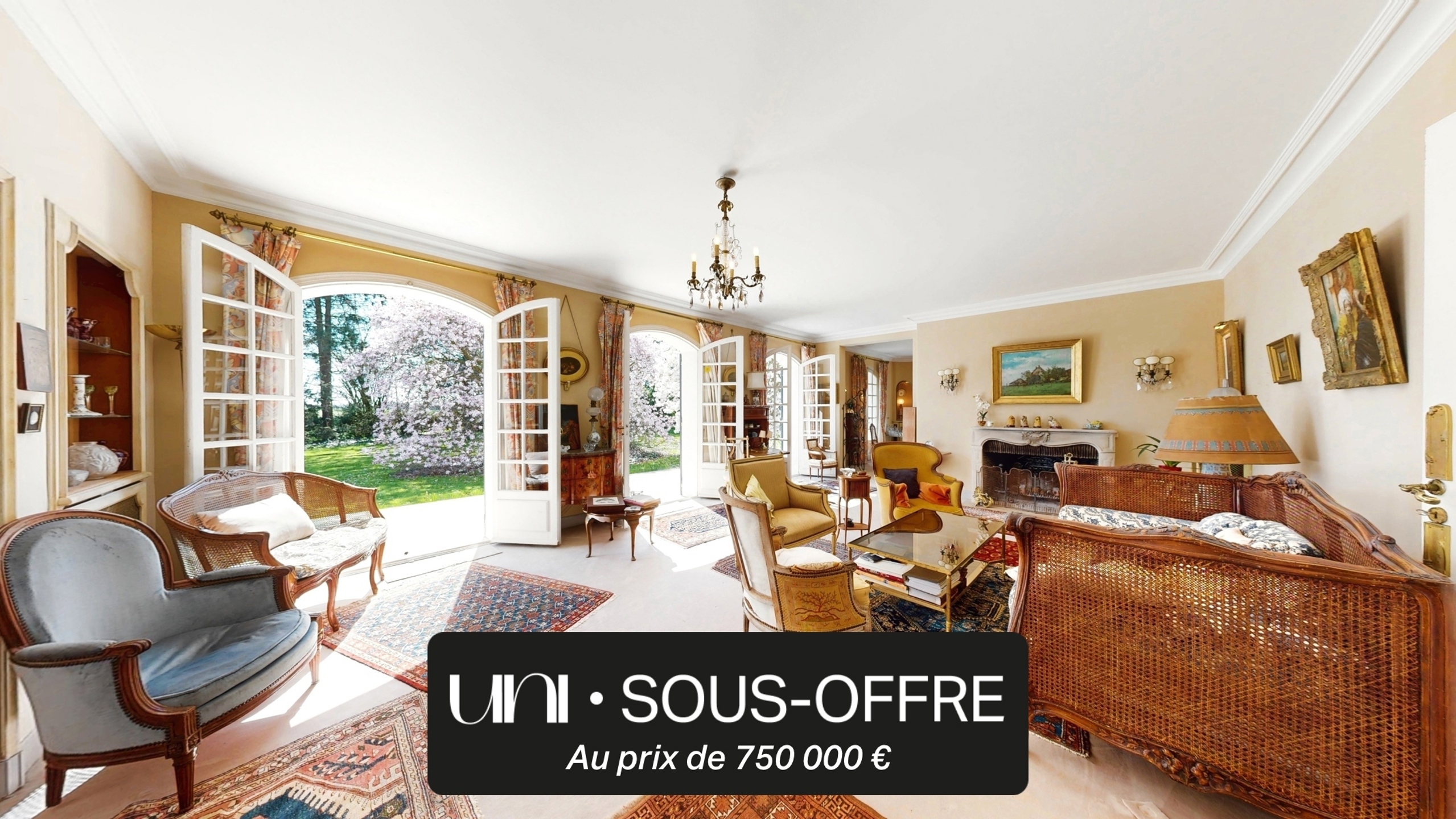 Magnifique bâtisse T8 de 318 m2 sur 1 hectare, située au Nord de CAEN !