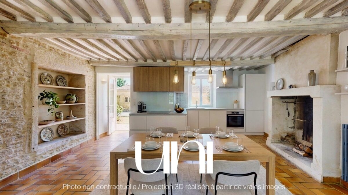 Maison 4 pièces de 115m2 en pierre - Douvres-la-Délivrande