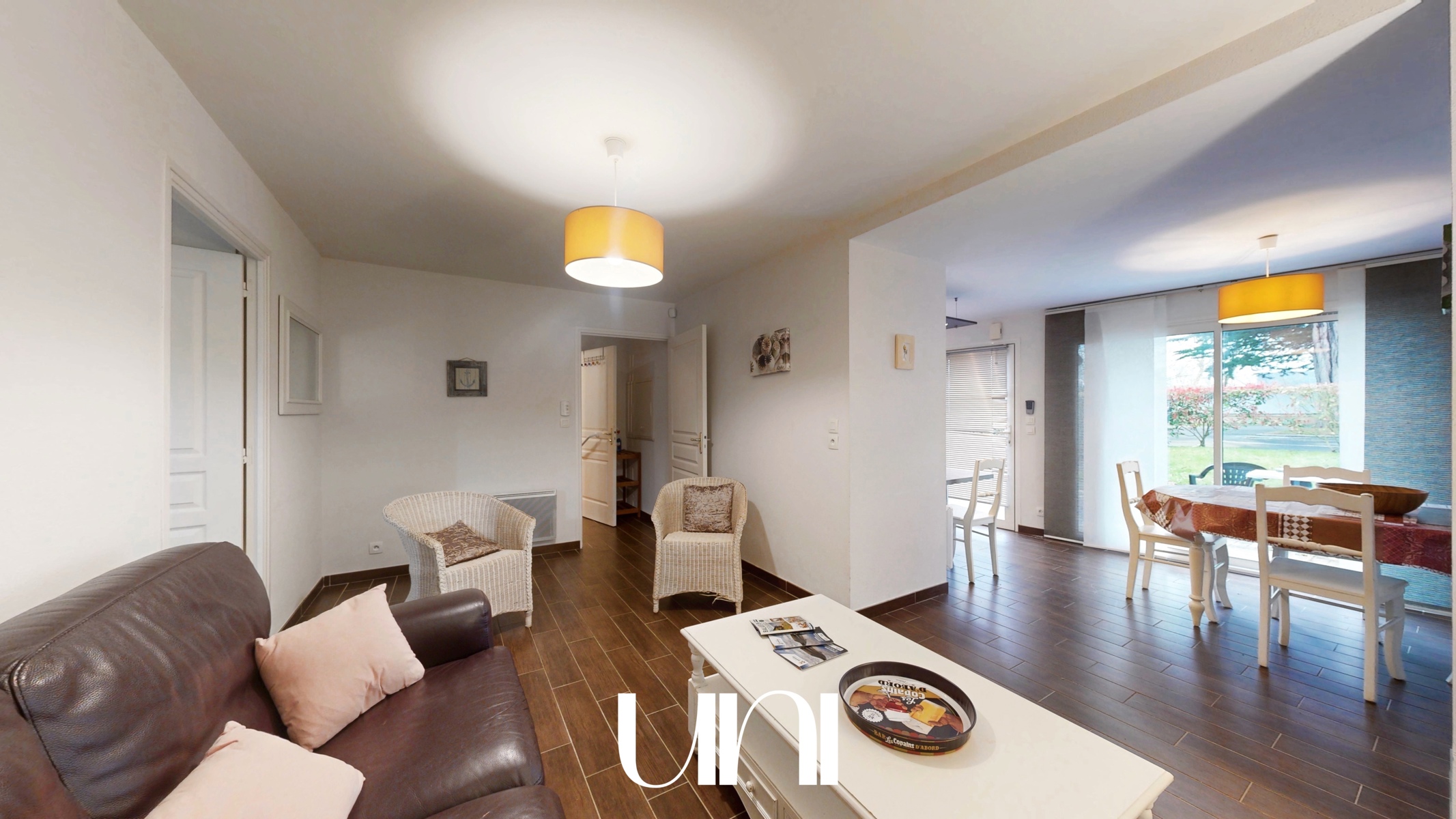 Appartement T3 en rez de jardin de 65m²