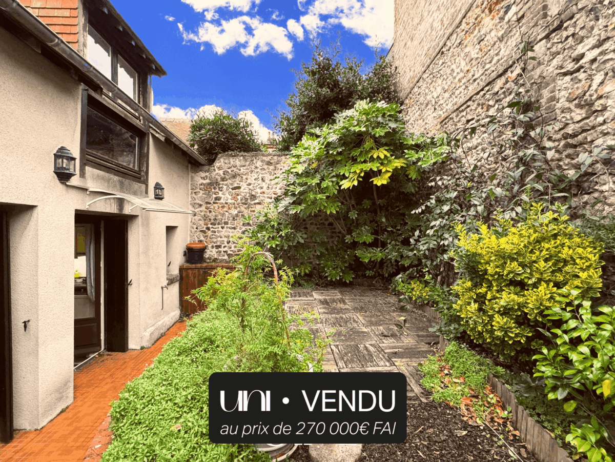 Magnifique appartement T3 de 53.56 au sol avec jardin de 50m2 !