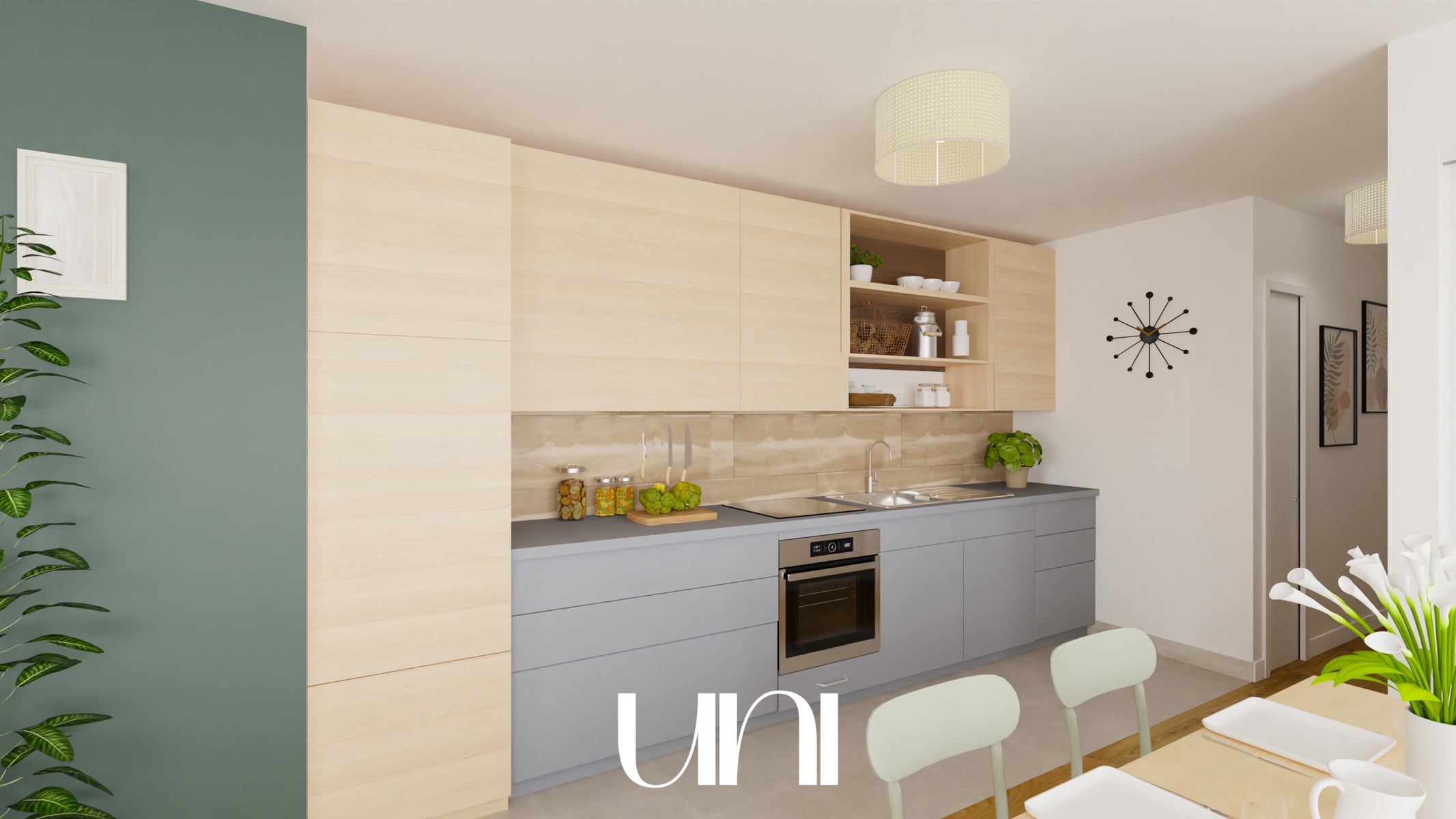 Appartement T2 40,48m² - Lot 13 - GAMBETTA