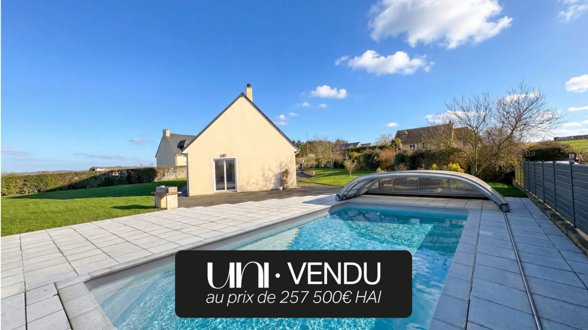Maison T6 de 130 m² sur un terrain de 1 000 m²