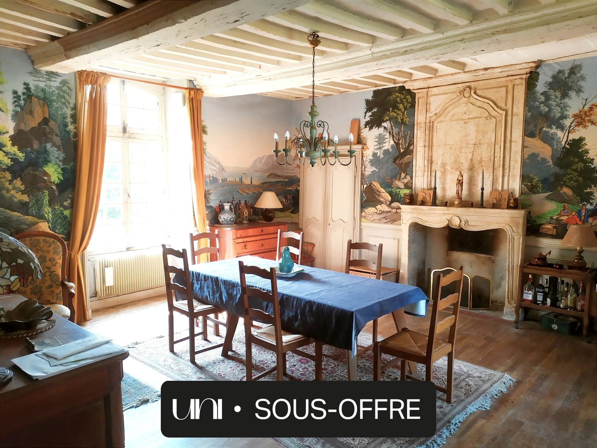 Belle maison de maître T8 de 255 m2 sur 5458 m2 de terrain