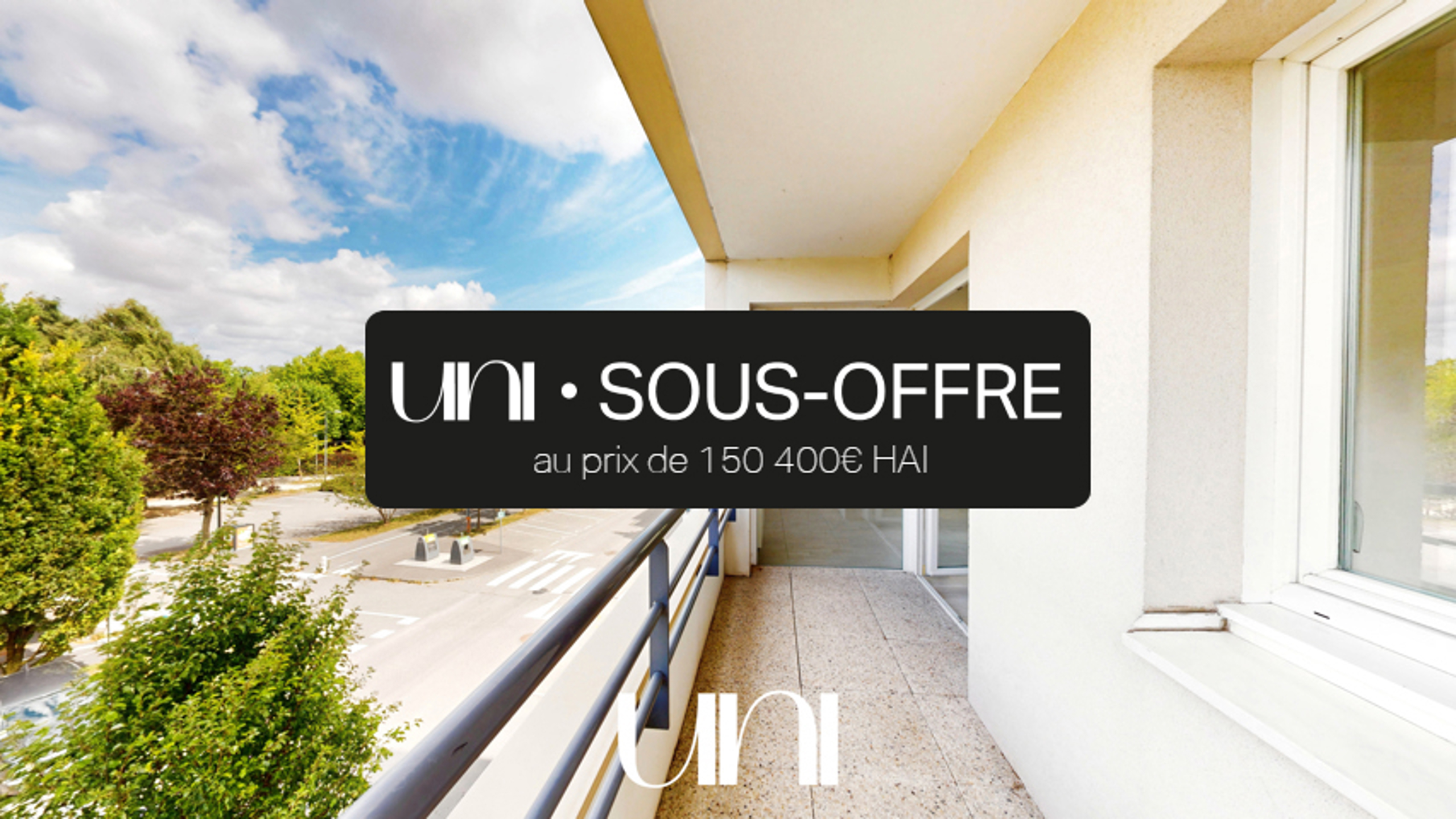 Lumineux Appartement T3 avec balcon