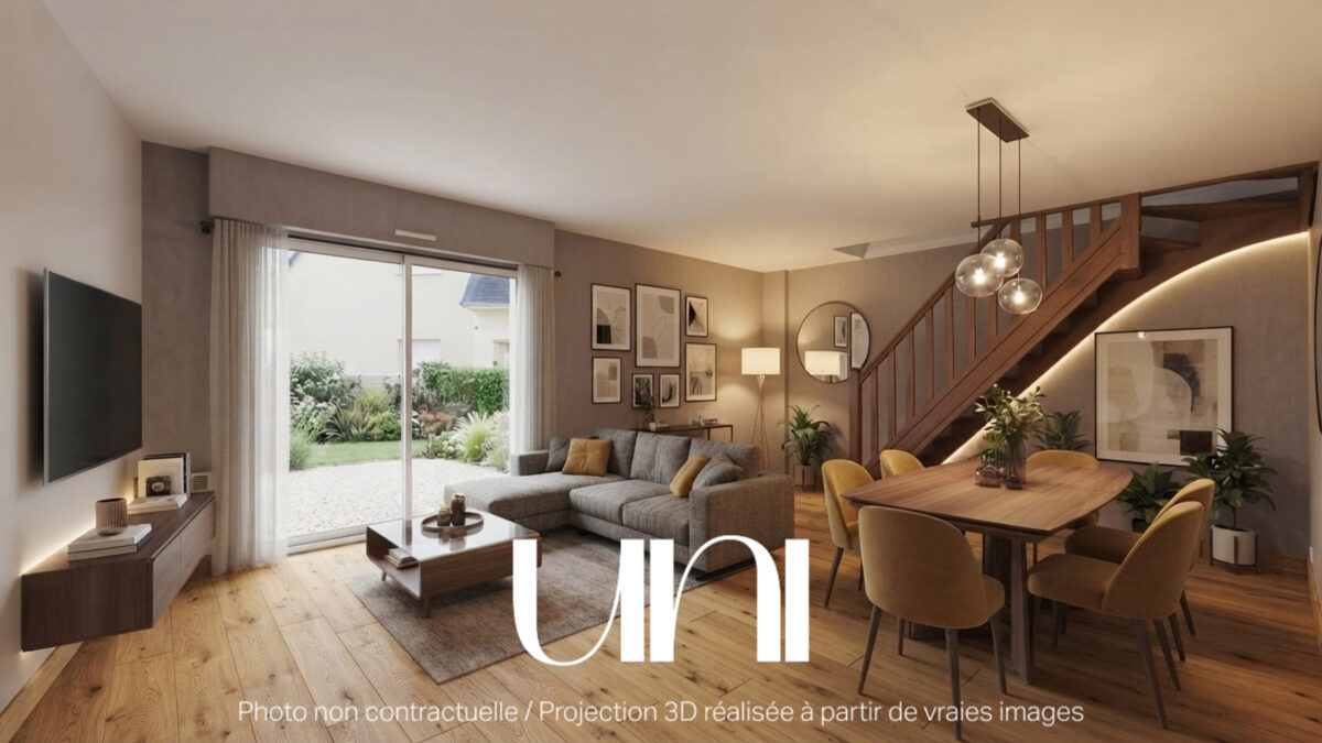 Maison 4 pièces de 71 m2 sur un terrain de 180 m2 - LANGRUNE-SUR-MER