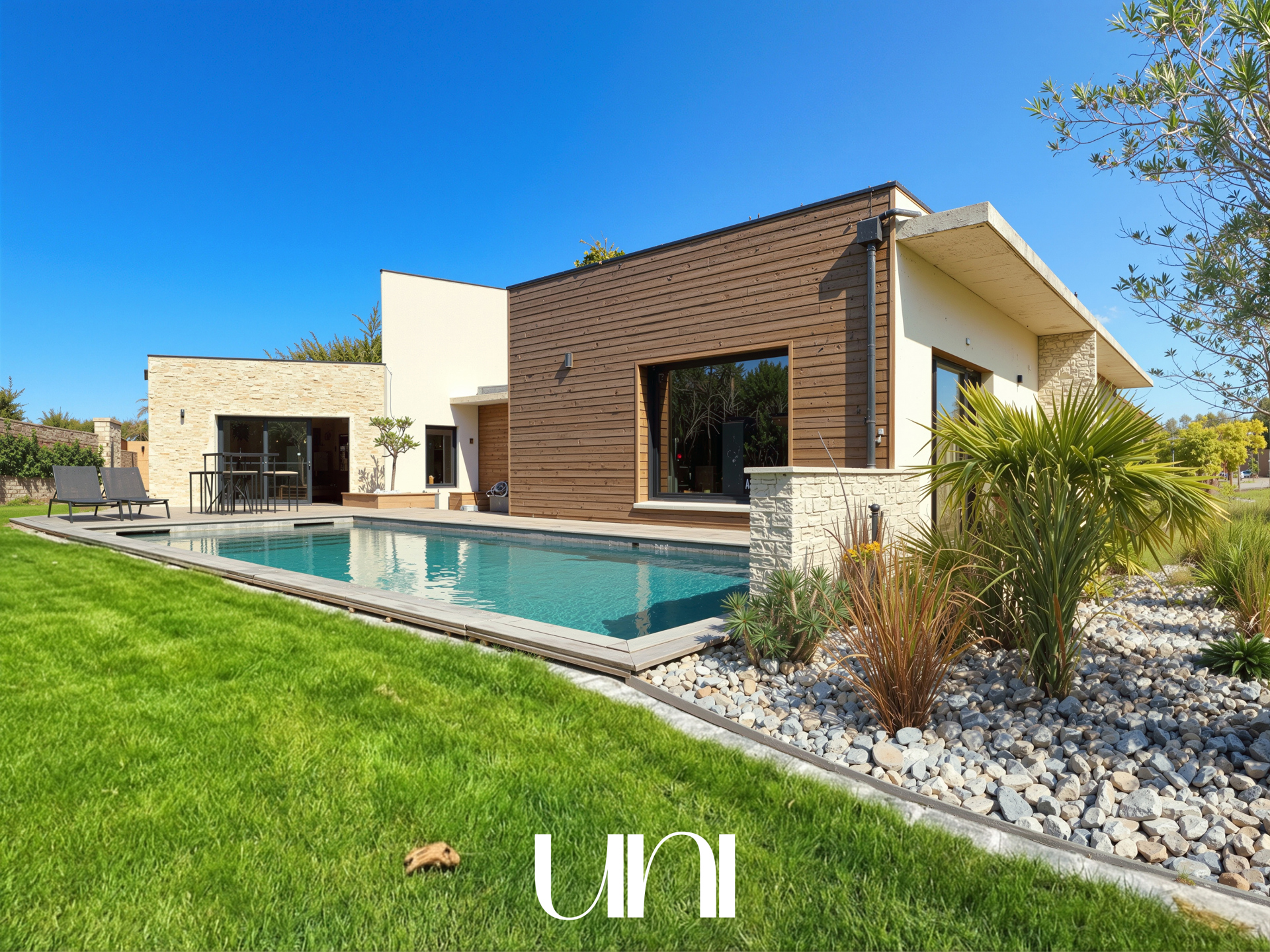 Maison T6 de 300 m² sur terrain de 1200 m² - BIEVILLE BEUVILLE