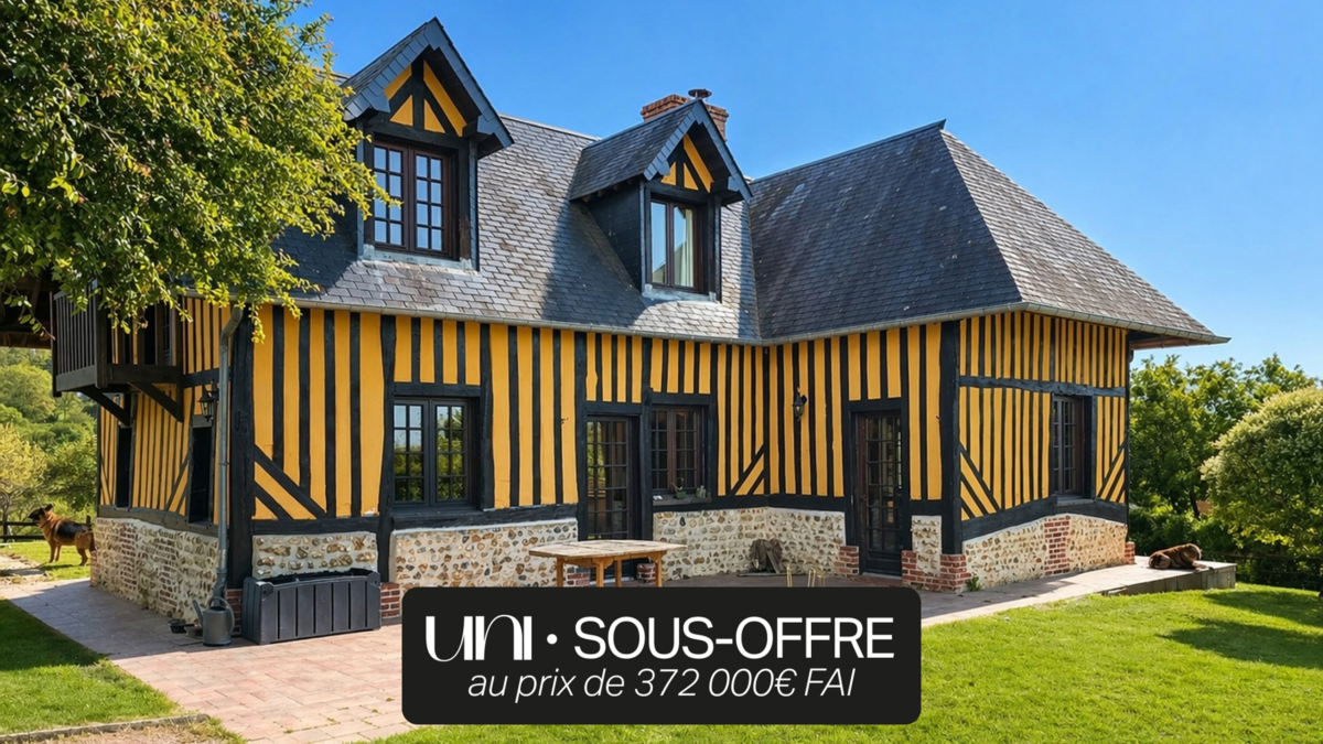 Maison en colombage 150m2 - avec vue dégagée sur la campagne - Dozulé