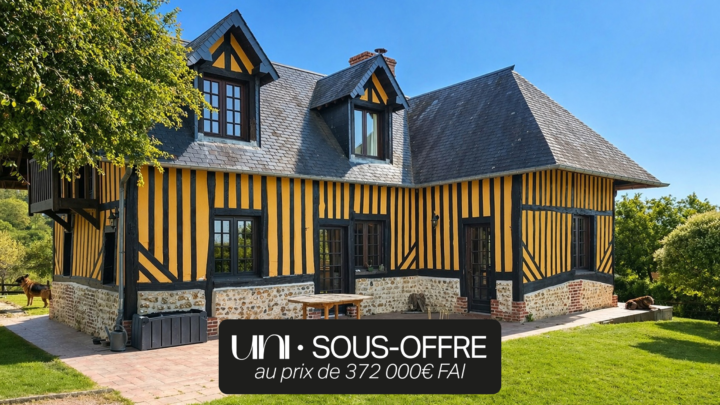 Maison en colombage 150m2 - avec vue dégagée sur la campagne - Dozulé