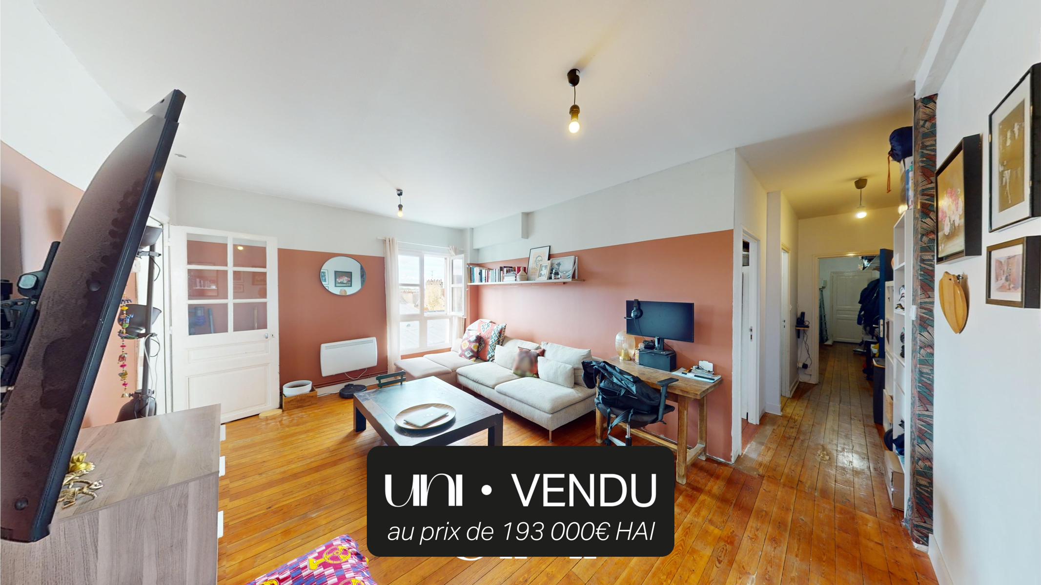 Appartement T3 de 63 m2 - CAEN