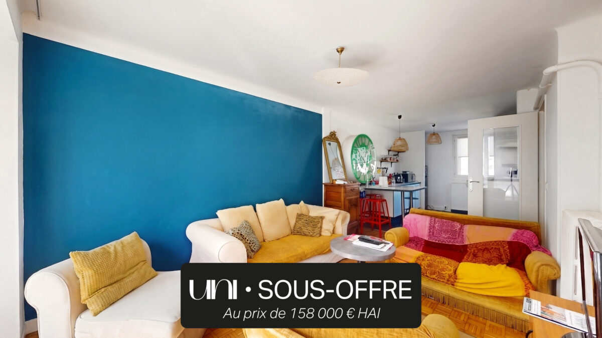 Appartement 2 pièces 45 m2 avec balcon - Caen