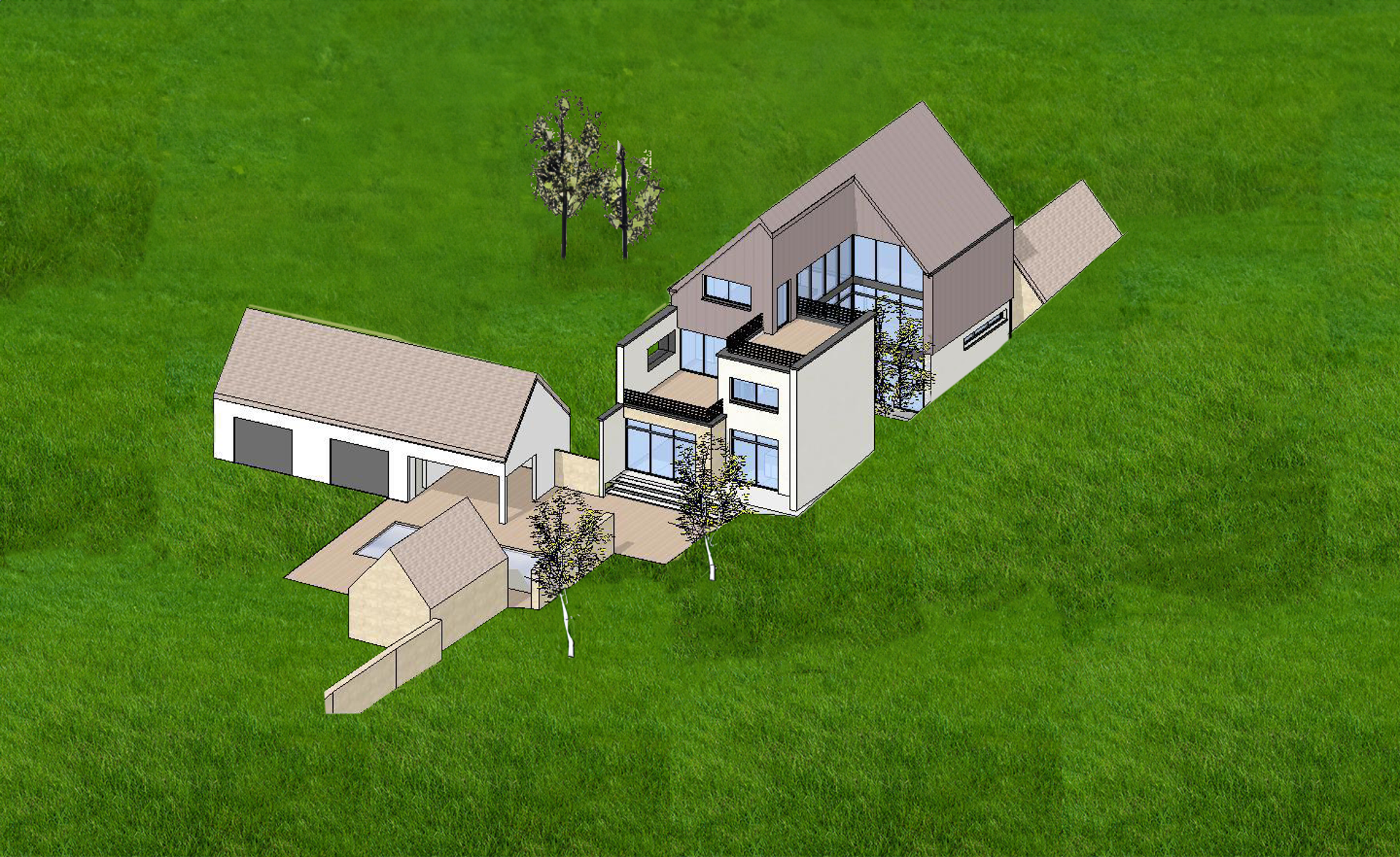 Terrain constructible de 2229m2 emplacement privilégié