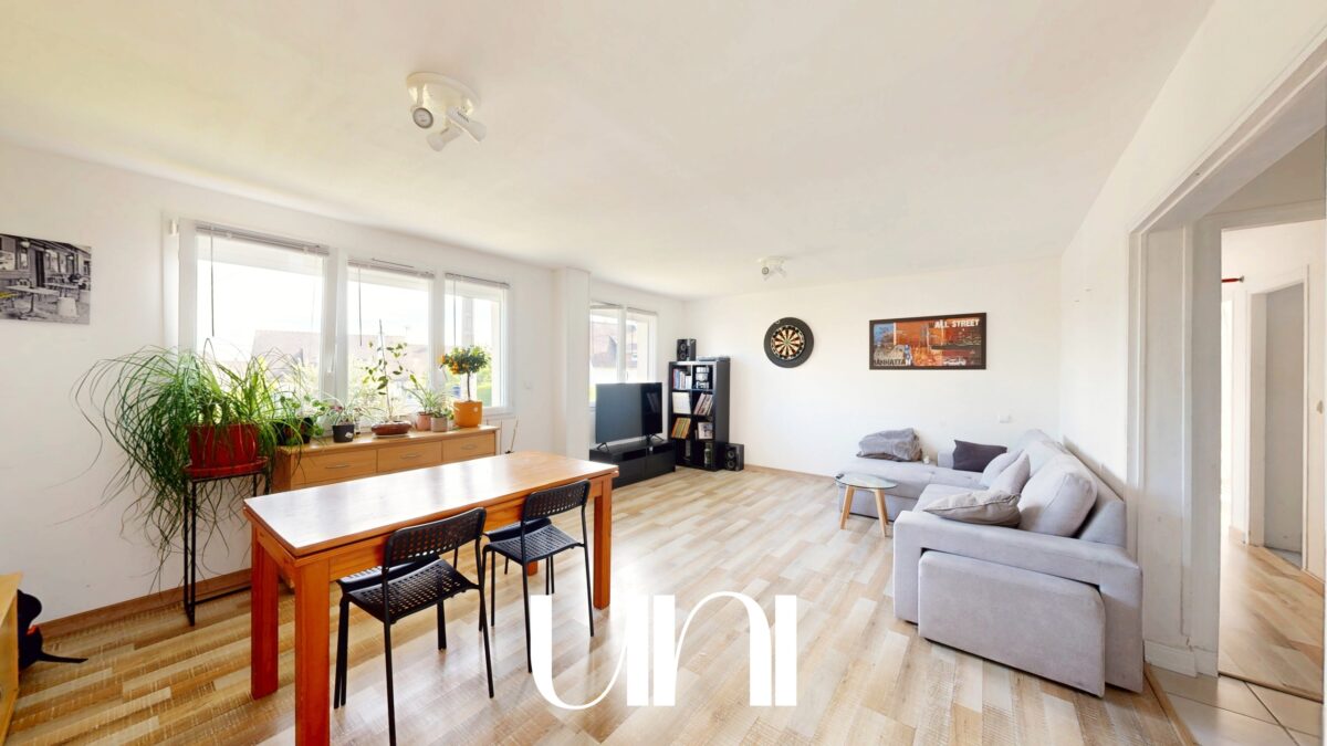 Appartement 3 pièces lumineux - 67 m² - CAEN