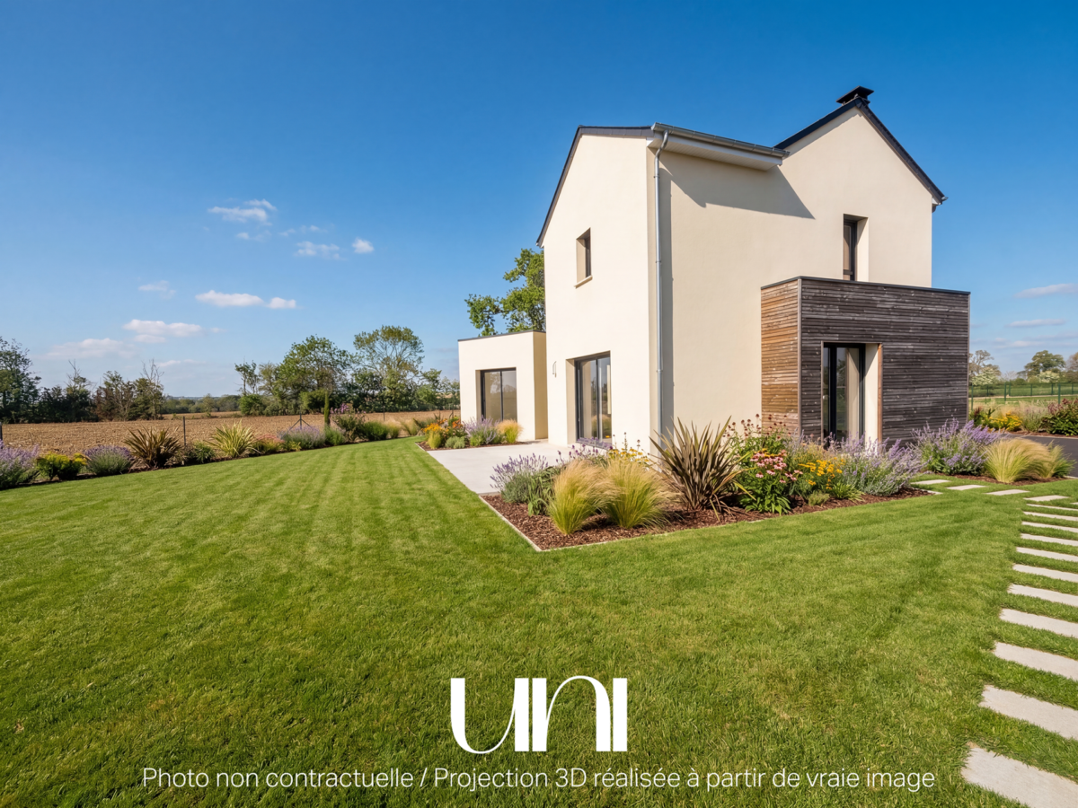 Maison T6 de 118 m2 BAYEUX Jardin botanique