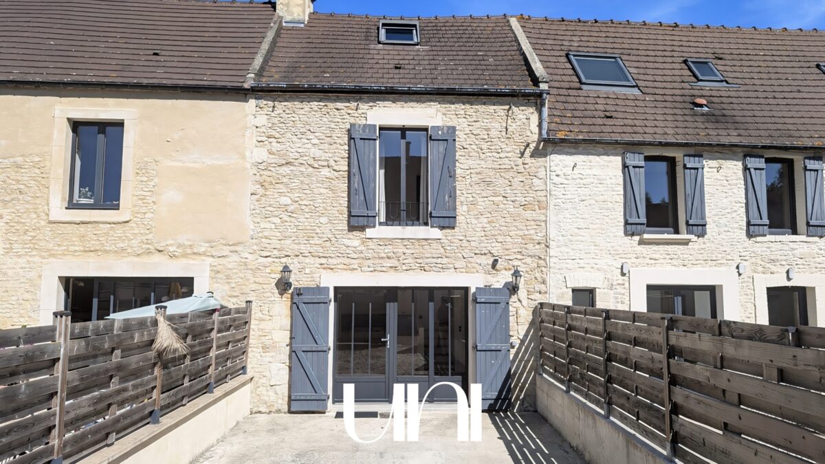 Maison 3 pièces de 60 m2 avec jardin de 80 m2