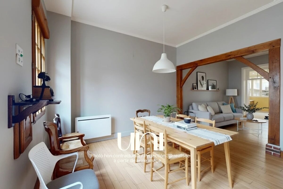 Maison de ville 147m2 avec cours intérieure - Saint pierre en auge