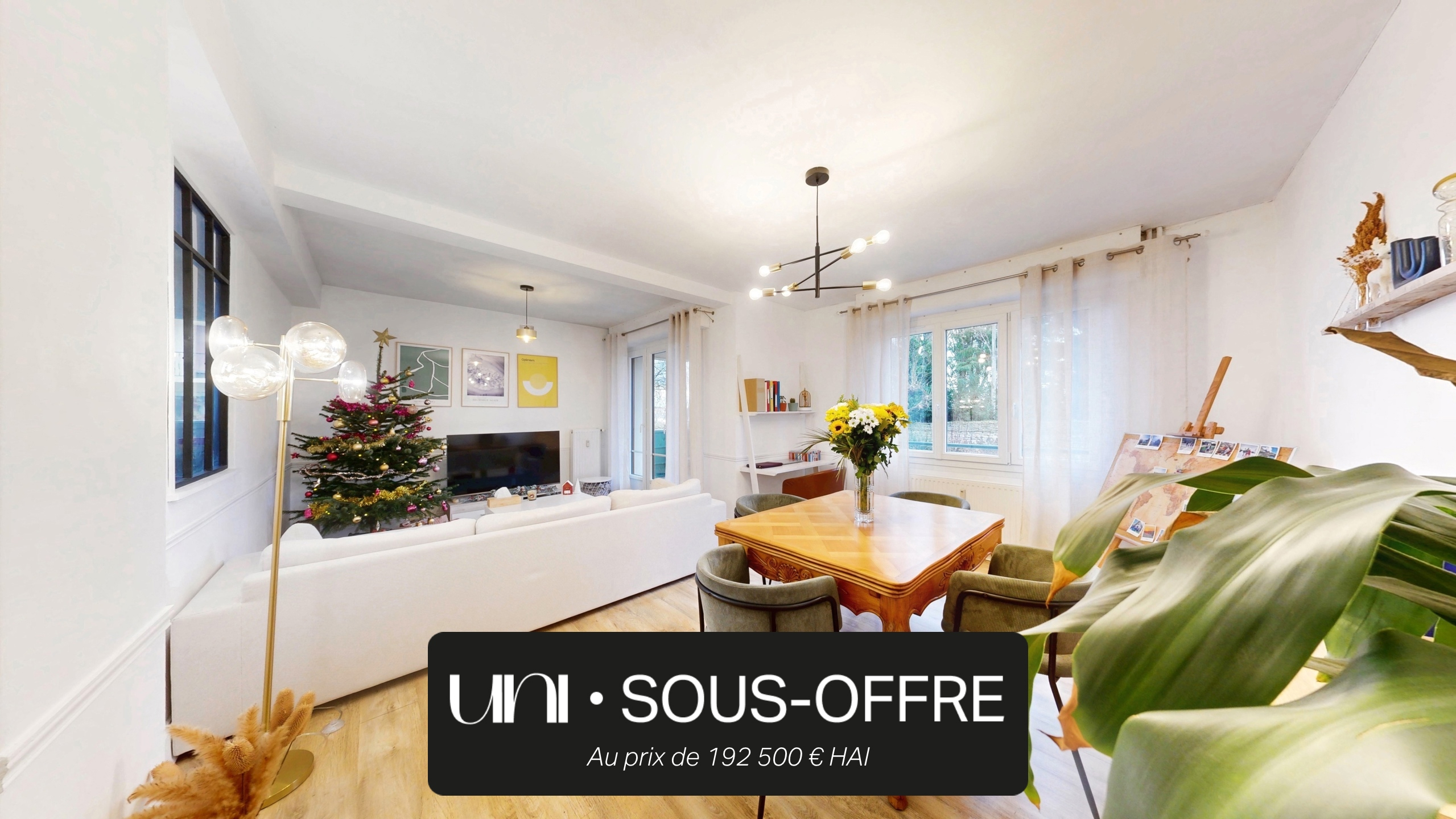 Appartement T2 de 63 m²