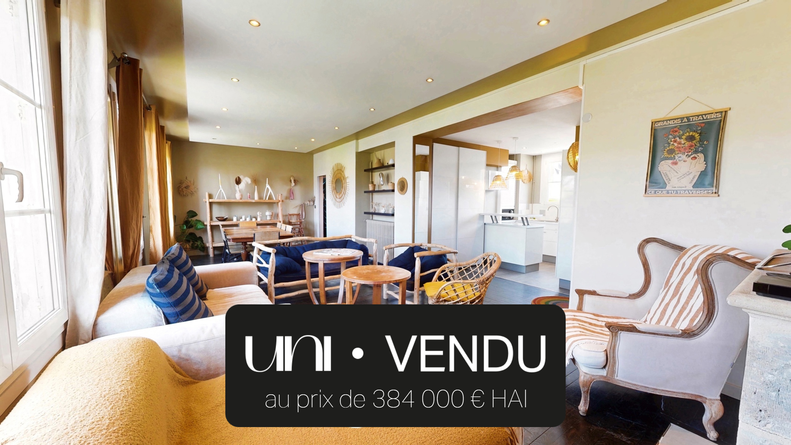Magnifique Appartement duplex T5 - 105.58m2 - Quartier Saint-Gilles