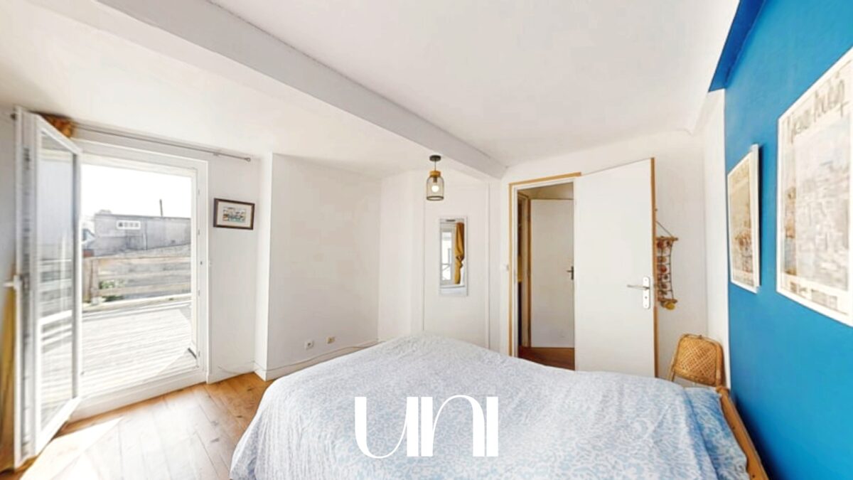 Maison 3 pièces 65m² avec extérieur centre de Port en Bessin